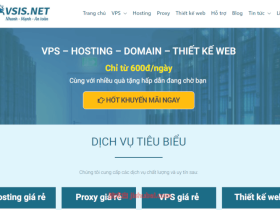VSIS:越南VPS,31元/月,原生IP/1G内存/20G硬盘/100Mbps带宽@无限流量
