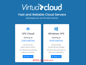 VirtuaCloud - 美国vps测评,€3/月,按小时计费/原生IP/解锁流媒体/无限流量/注册送10欧