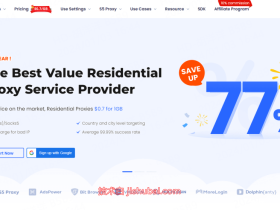 【LunaProxy】全球高匿名纯净住宅代理IP,价格低至$0.7,静态代理/轮换IP